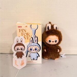 MONSTERS Pin for Love Series-Vinyl Plush Pendant L.